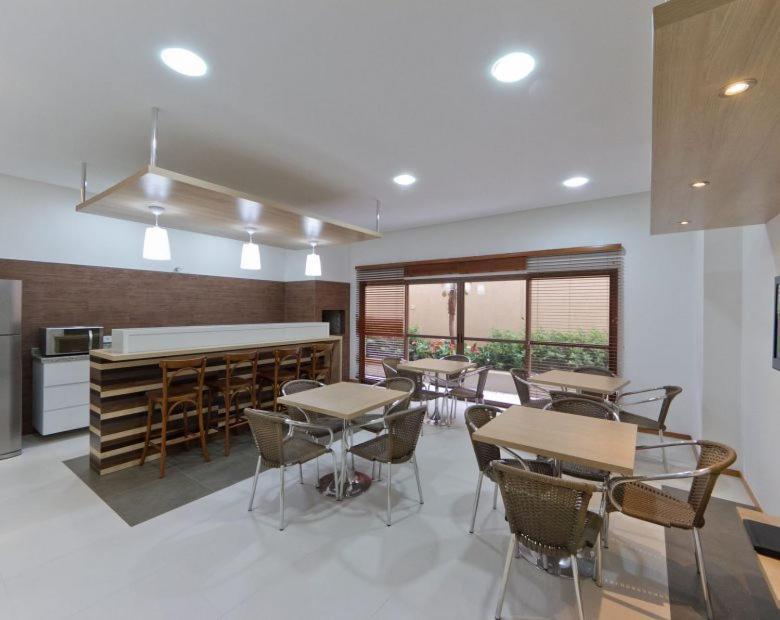 קוריטיבה Alto Padrao! Shop. Estacao. Piscina, Sauna, Academia. Novo! מראה חיצוני תמונה